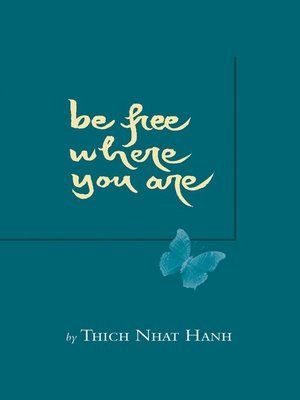 cover image of Be Free Where You Are